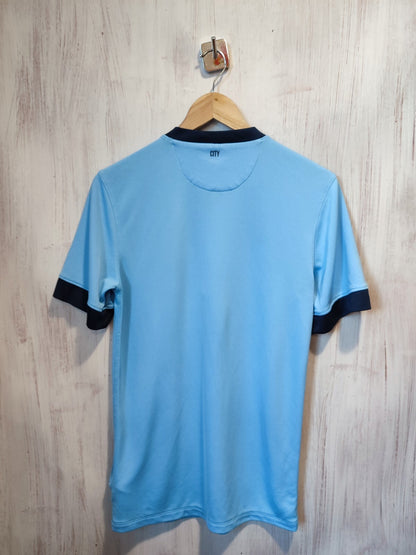 Manchester City 2014 2015 home Sz S Nike shirt jersey football soccer kit trikot