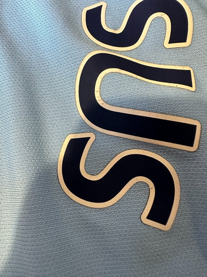 Manchester City 2016 2017 home Sz L Nike soccer shirt jersey football Jesus kit