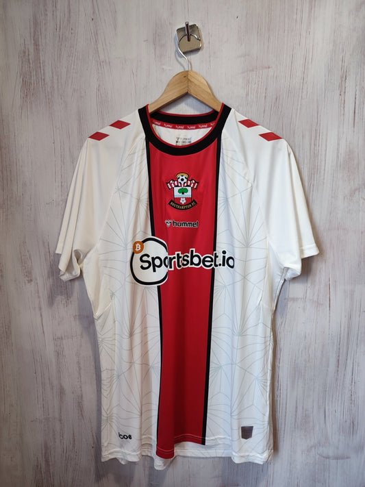 Southampton 2022 2023 home Size L Hummel football soccer shirt jersey kit tee
