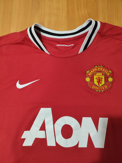 Manchester United 2011 2012 home Size L shirt jersey football soccer kit maillot