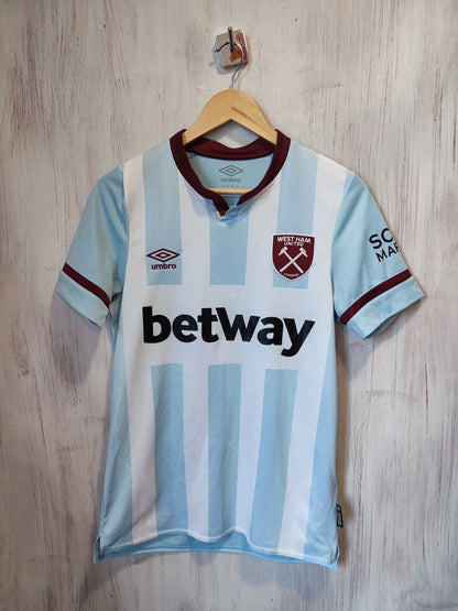 West Ham United 2021 2022 away Size S Umbro football shirt jersey soccer kit tee