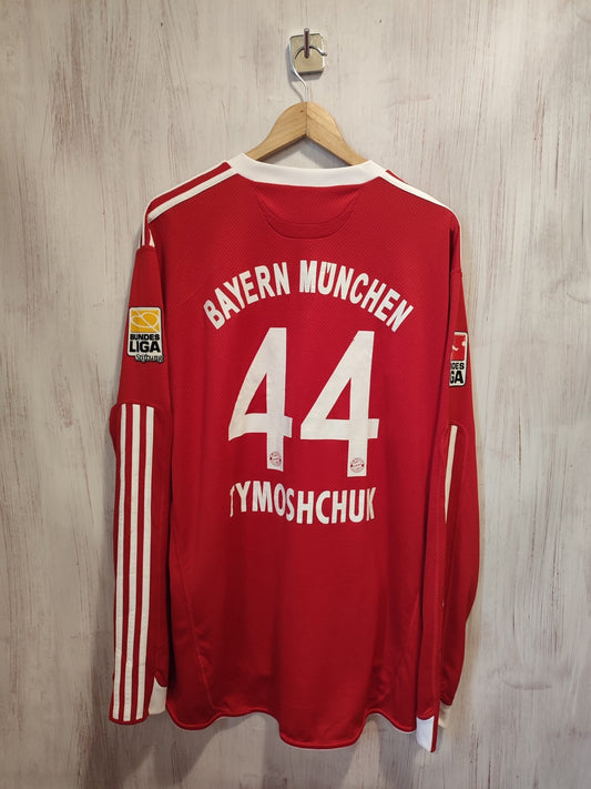 Bayern Munich 2009 2010 home Sz 2XL shirt jersey football L/S kit XXL Tymoshchuk