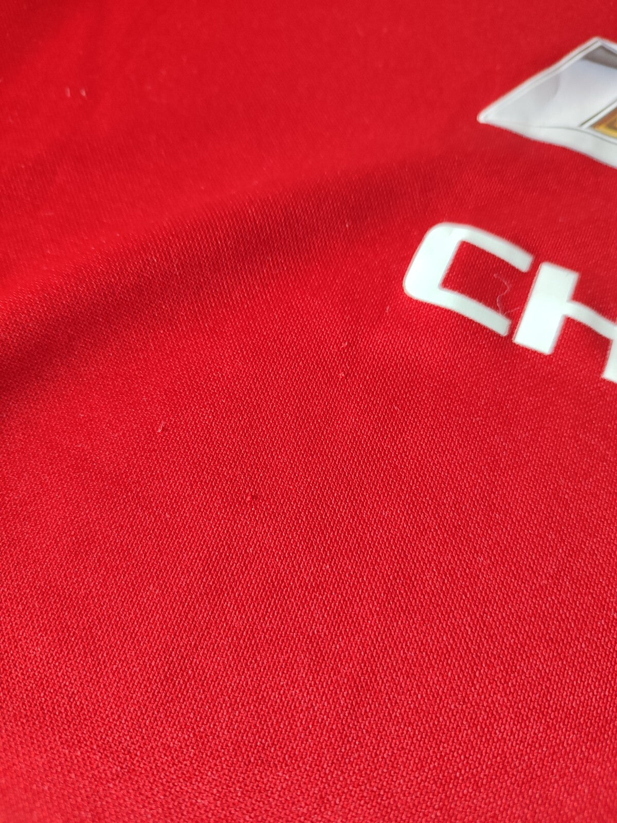 Manchester United 2016 2017 home Size L Adidas football soccer shirt jersey kit