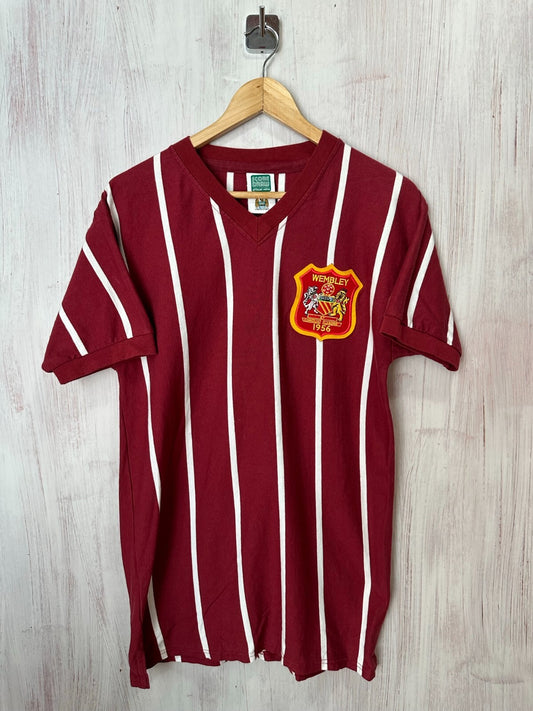 Manchester City 1956 Wembley Size M shirt jersey soccer football kit Score Draw