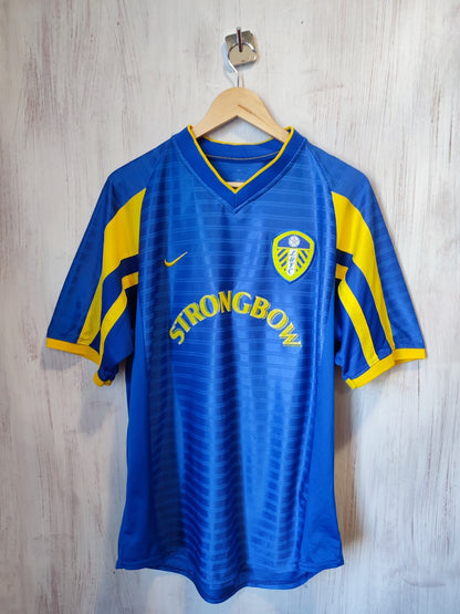 Leeds United 2001 2002 2003 away Sz XL Nike jersey shirt soccer football vintage