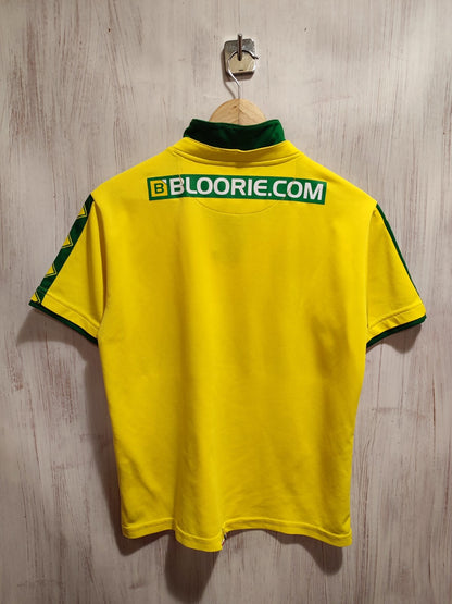 FC Norwich City 2017 2018 home Size S Errea shirt soccer football jersey kit tee