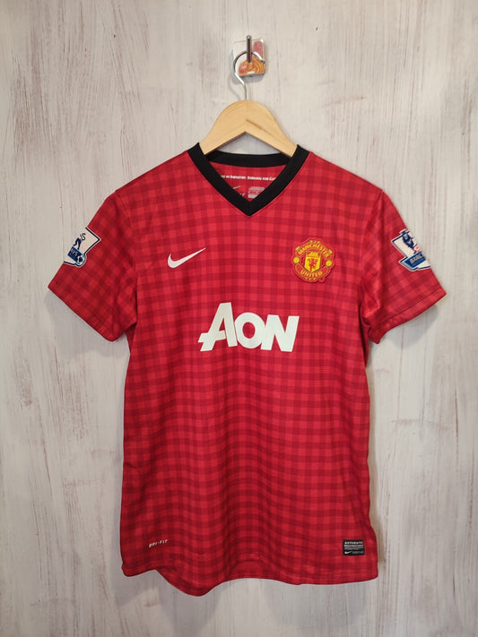 women's Manchester United 2012 2013 Sz M home shirt jersey soccer football Giggs