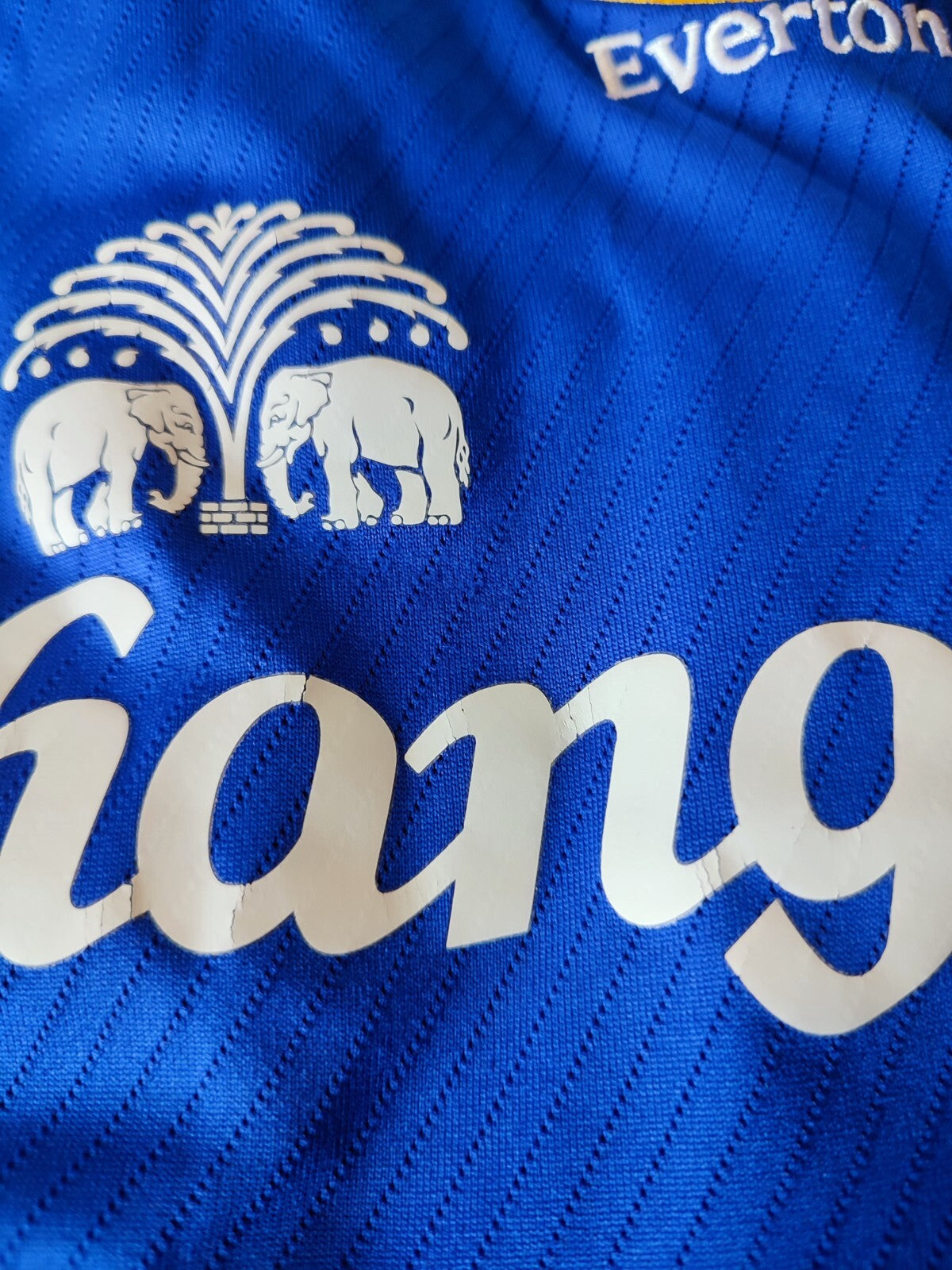 Women's Everton 2008 2009 home Size M Umbro football shirt jersey soccer kit tee