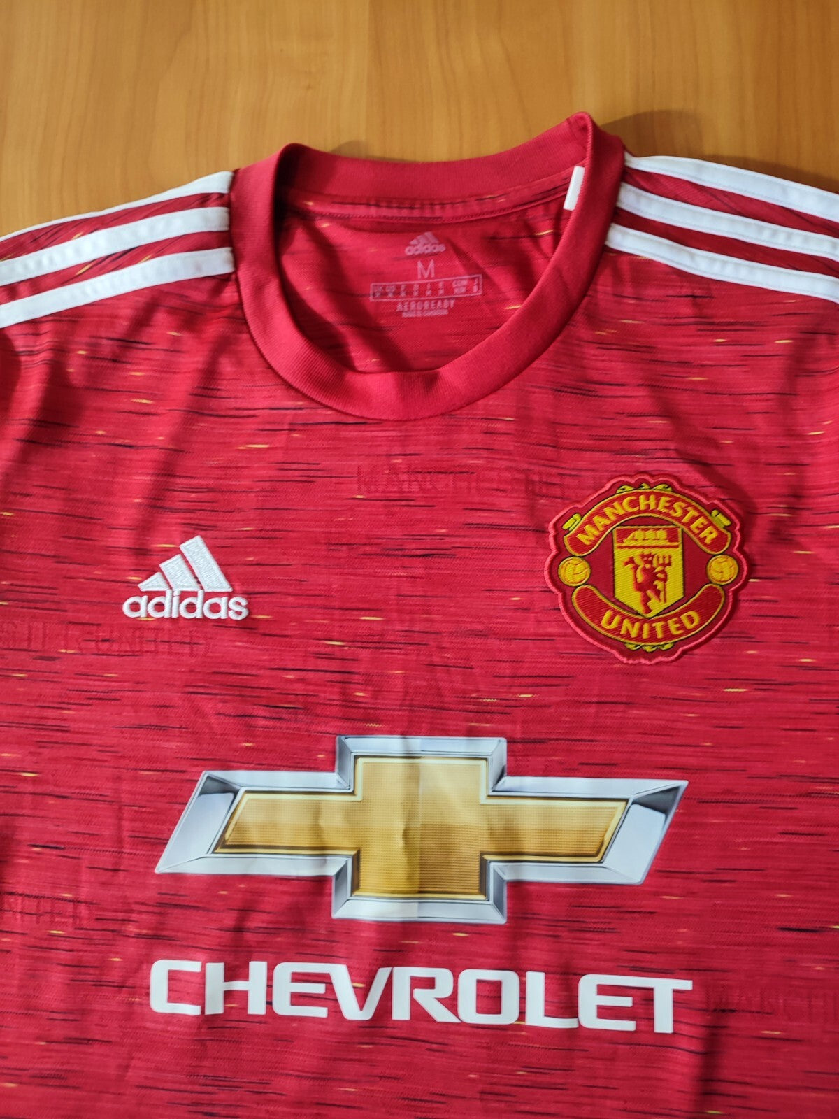 Manchester United 2020 2021 home Size M shirt jersey football soccer kit maillot