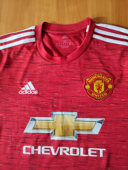 Manchester United 2020 2021 home Size M shirt jersey football soccer kit maillot