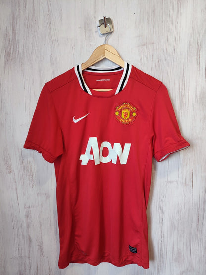 Manchester United 2011 2012 home Sz S Nike shirt jersey soccer football kit tee