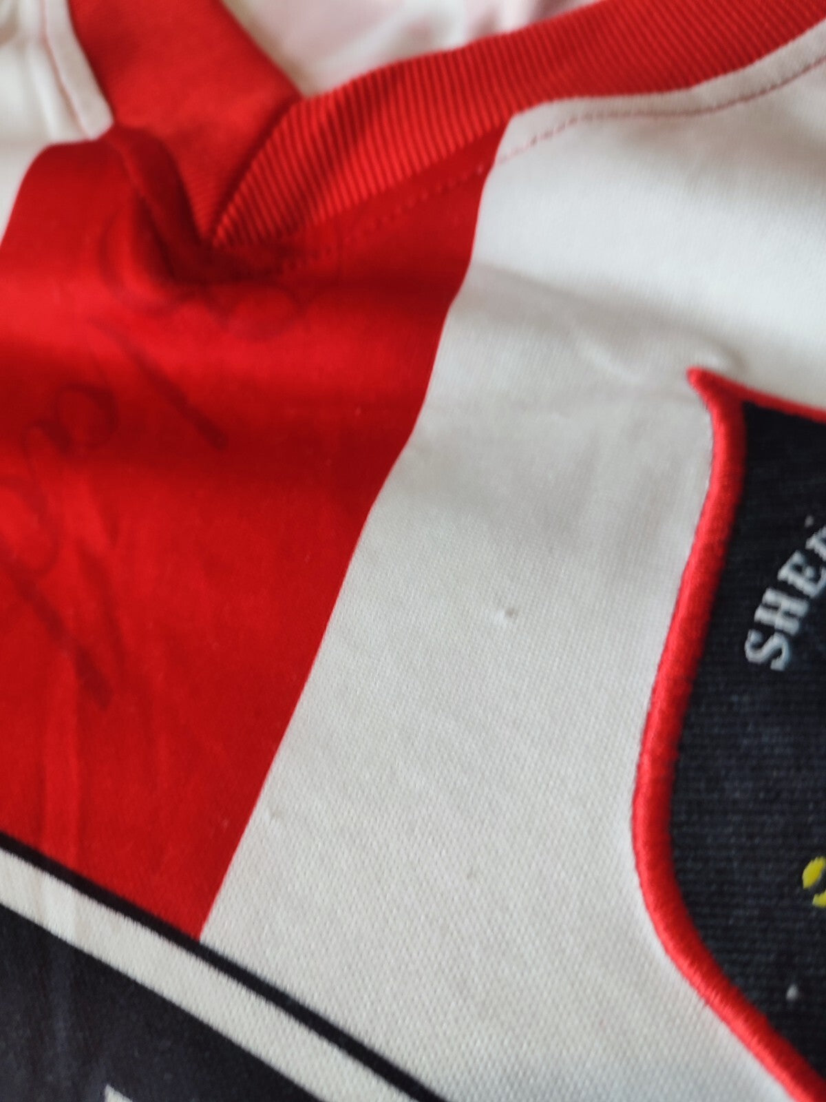 Sheffield United 1996 1997 home Size S Avec shirt jersey soccer football kit tee