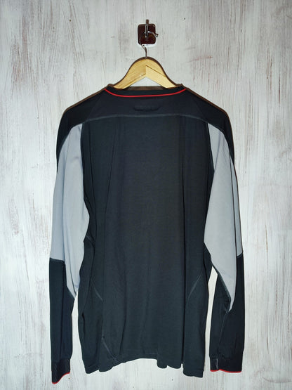 FC Liverpool 2002 2003 2004 away Sz 2XL football L/S shirt jersey Reebok kit XXL