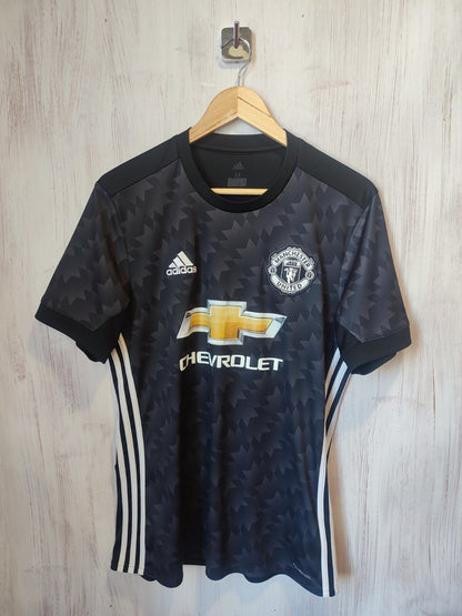 Manchester United 2017 2018 away Size M Adidas soccer shirt jersey football kit
