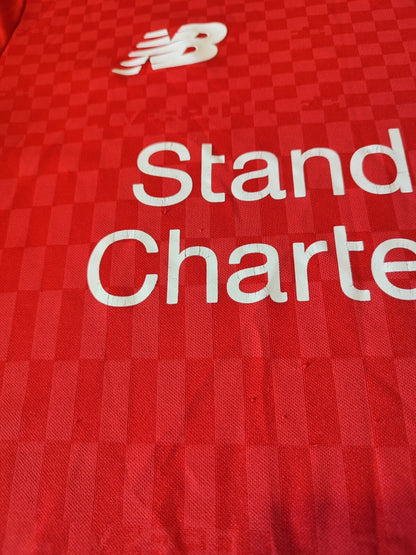 FC Liverpool 2015 2016 home Size S New Balance shirt soccer jersey football kit