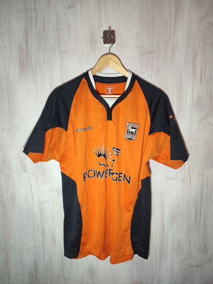 Ipswich Town 2005 2006 away Sz L Punch shirt jersey football kit soccer trikot