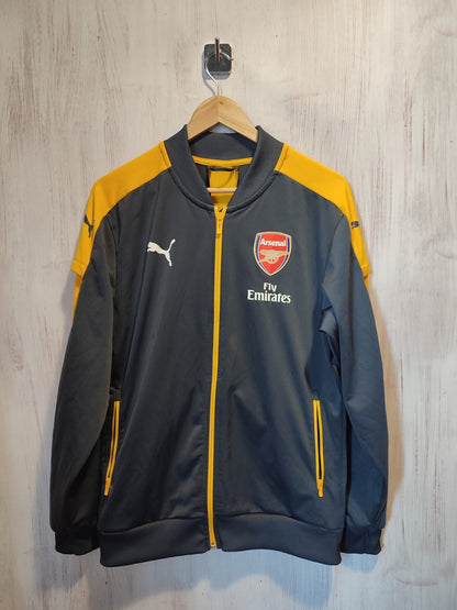 Arsenal London 2016 2017 training Size M Puma jacket top zip soccer football kit