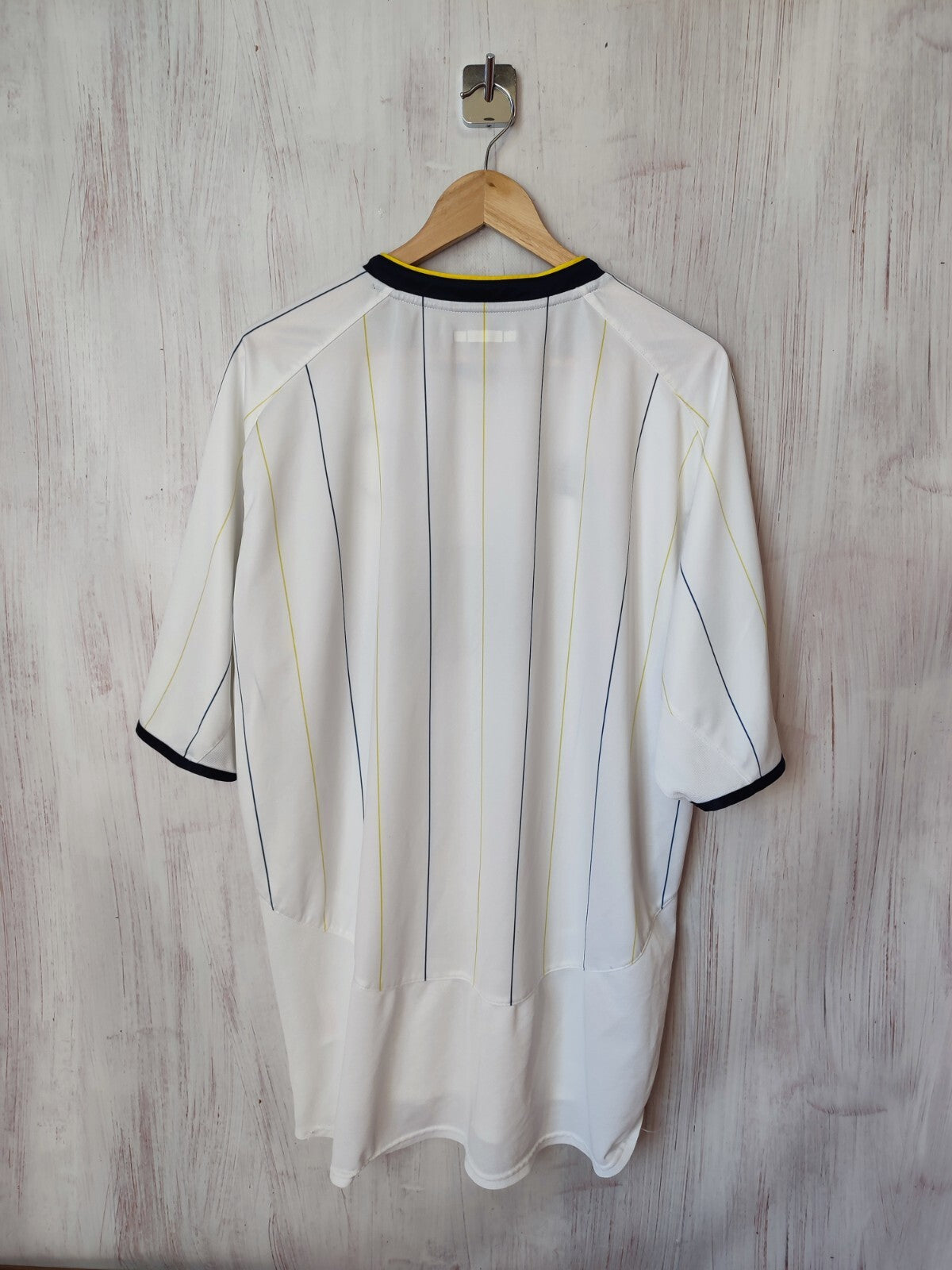 Leeds United 2005 2006 home Sz 2XL Admiral jersey shirt soccer football kit XXL