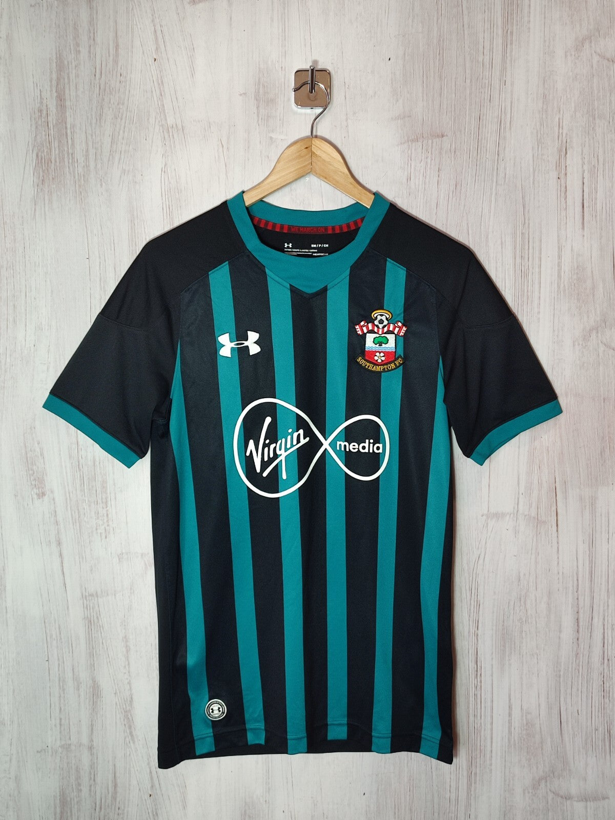 FC Southampton 2016 2017 2018 away Sz S football soccer shirt jersey maillot kit