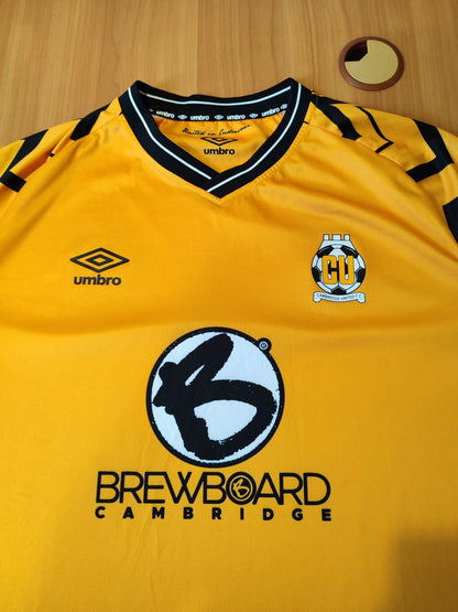 FC Cambridge United 2023 2024 home Sz 2XL Umbro football soccer shirt jersey XXL