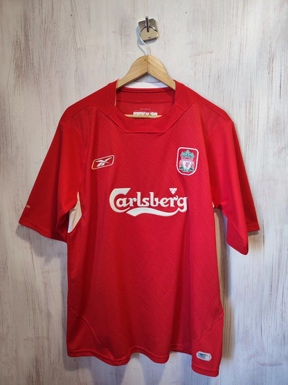 FC Liverpool 2004 2005 2006 home Size L shirt soccer football jersey kit Gerrard
