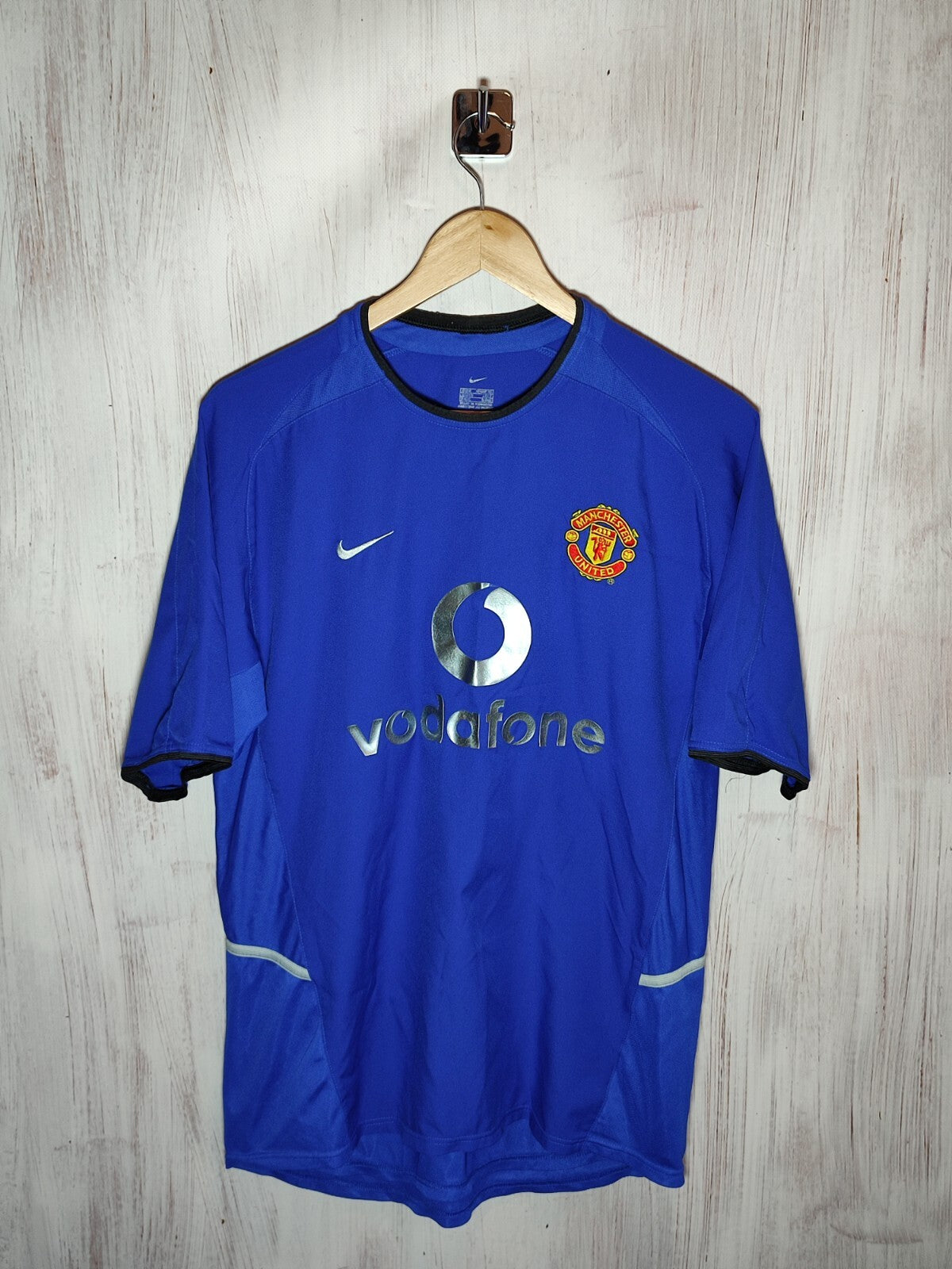 Manchester United 2002 2003 3rd Sz M shirt jersey soccer football kit tee third