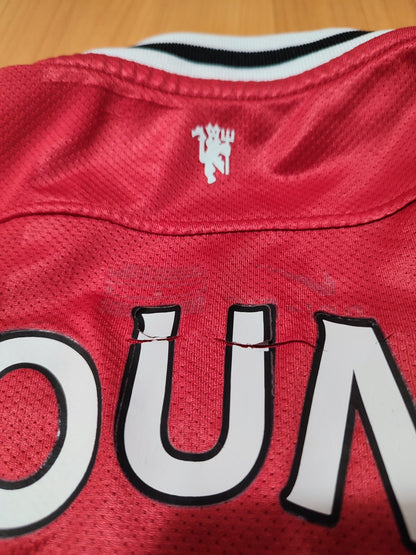Manchester United 2011 2012 home Size L Nike shirt jersey football soccer Young
