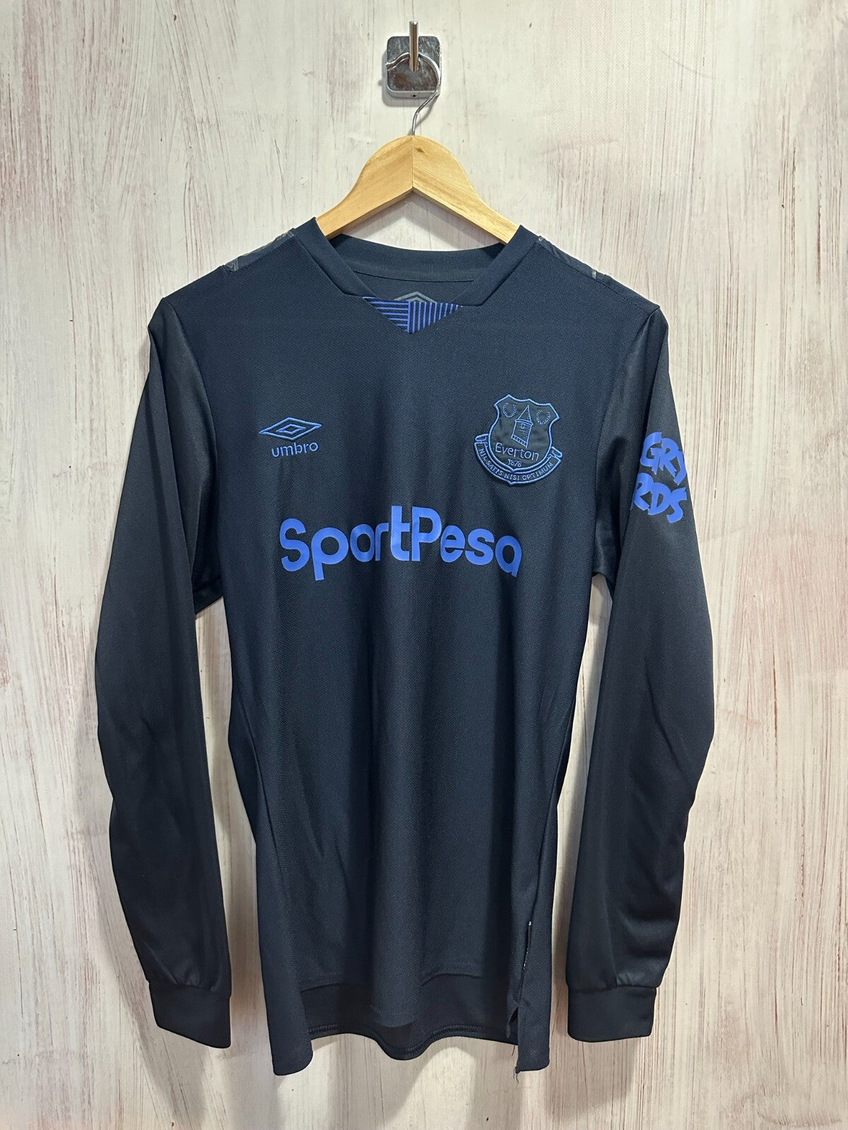 FC Everton 2019 2020 third Sz S Umbro soccer shirt jersey football kit 3rd L/S