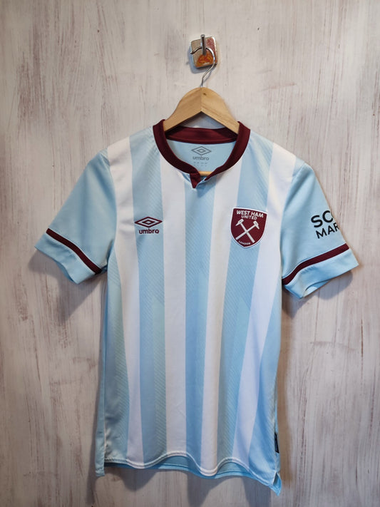 West Ham United 2021 2022 away Size S Umbro football shirt jersey soccer kit tee