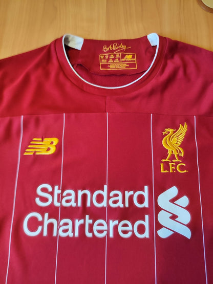 KIDS FC Liverpool Sz XL 2019 2020 home shirt soccer football jersey kit maillot
