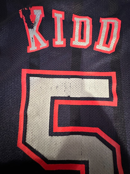 New Jersey Nets #5 Jason Kidd Sz 2XL Reebok Basketball shirt jersey kit tee XXL