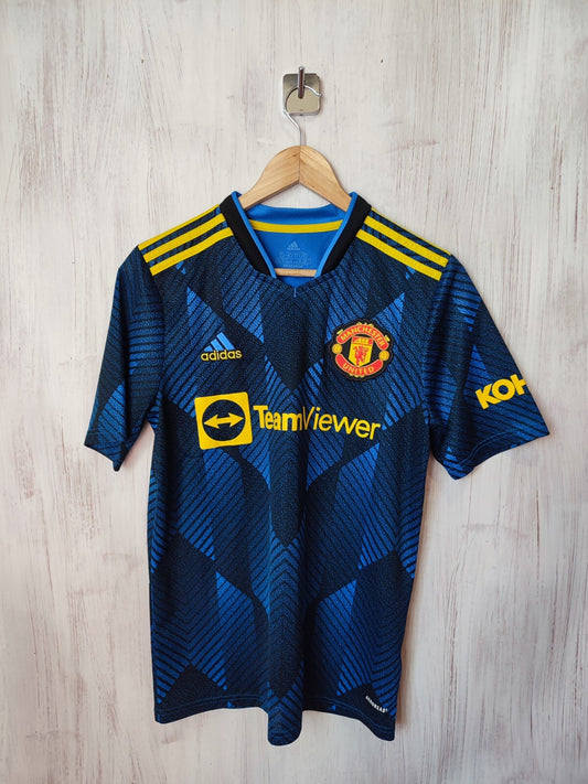 Kids 15-16y Manchester United 2021 2022 third Sz XL jersey shirt football 3rd GK