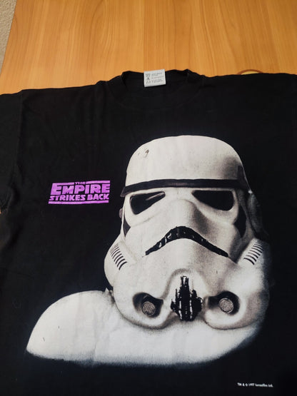 Star Wars 1997 The Empire Strikes Back Sz M jersey shirt tee Lucas film