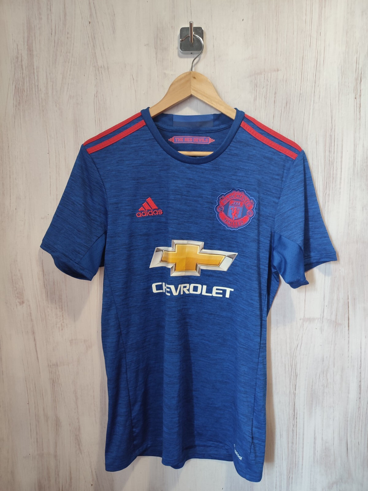 Manchester United 2016 2017 away Size S Adidas shirt jersey football kit soccer