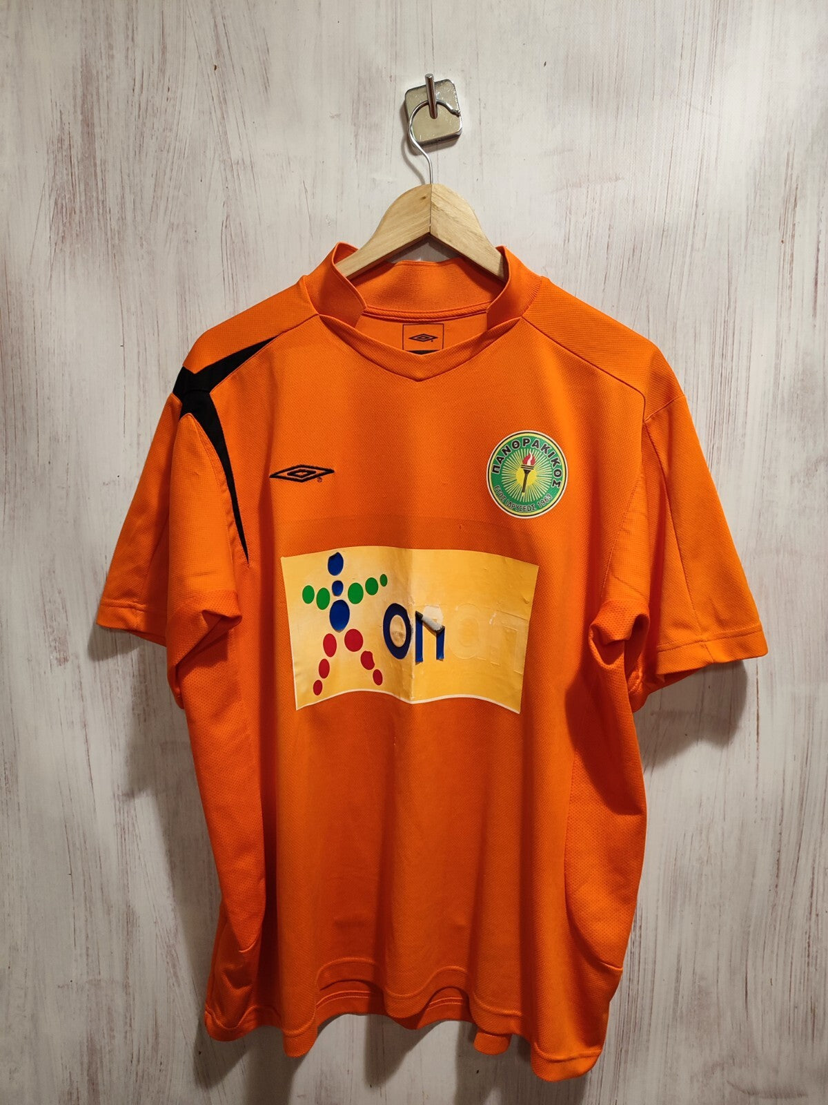 Panthrakikos 2000's away Size L football shirt soccer jersey vintage kit maillot