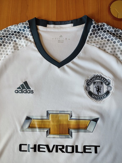 Manchester United 2016 2017 third Sz L jersey shirt soccer football 3rd kit tee
