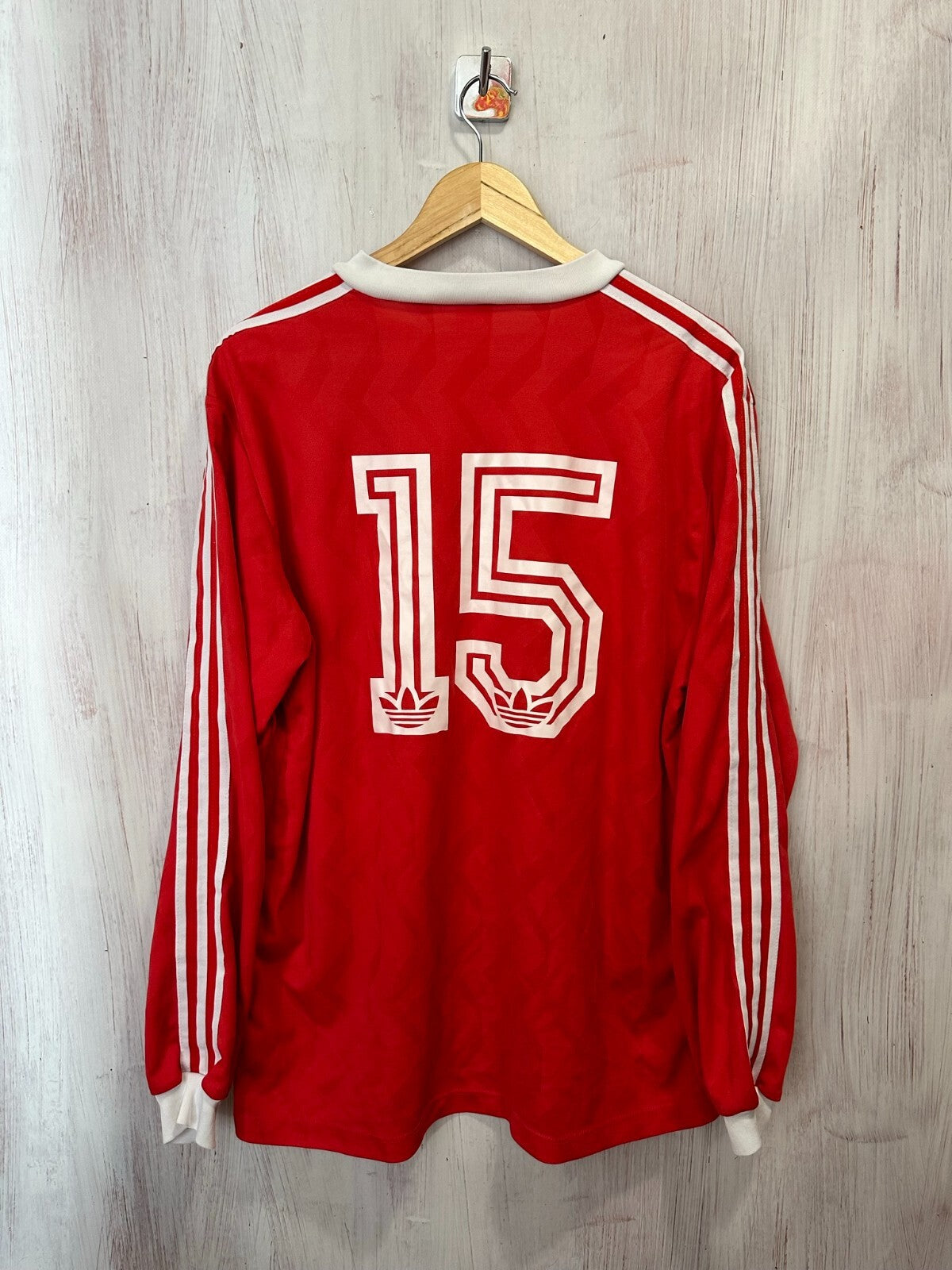 Vintage FC Küsnacht 1990`s home Size XL Adidas football shirt jersey soccer kit
