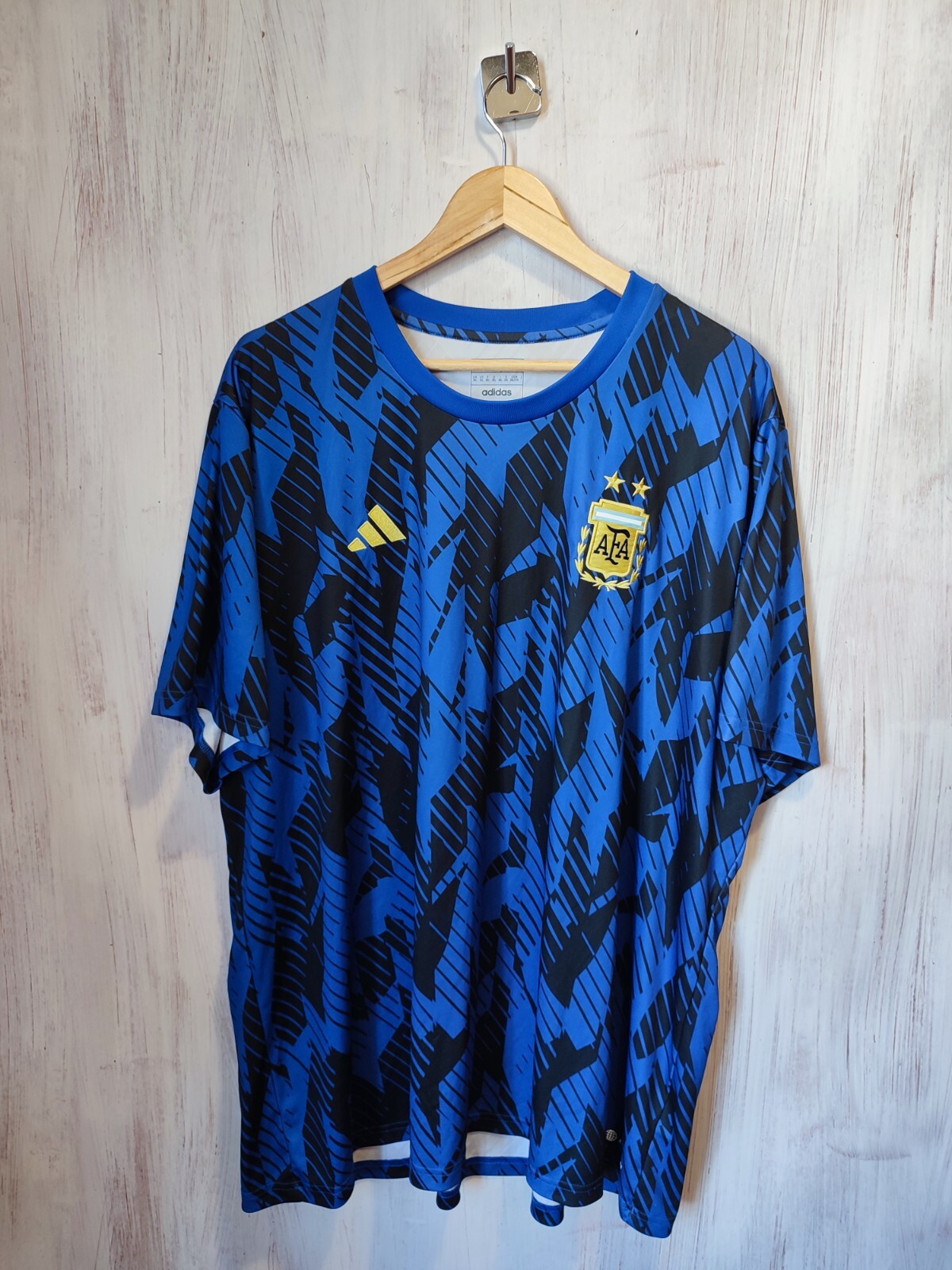 Argentina 2022 2023 Pre match Sz 3XL Adidas soccer shirt jersey football kit tee