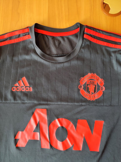Manchester United 2015 2016 training Size S Adidas jersey shirt football soccer