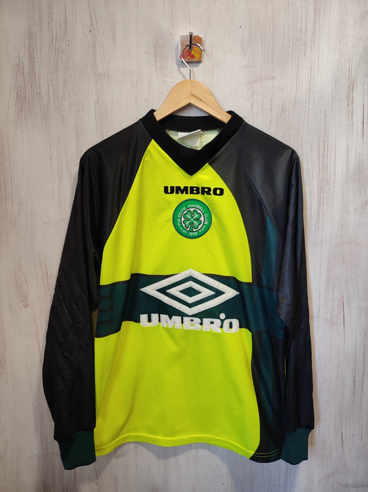 FC Celtic 1997 1998 1999 goalkeeper Size Y shirt jersey football kit GK YOUTH
