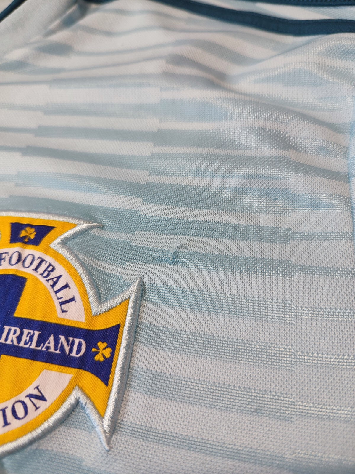 Northern Ireland 2018 2019 away Sz L Adidas shirt jersey soccer football kit tee