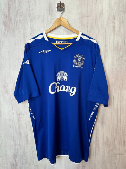 FC Everton 2008 2009 home Size 2XL Umbro football shirt jersey kit soccer XXL