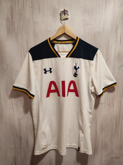 Tottenham Hotspur 2016 2017 home Sz M Under Armour Spurs shirt jersey kit trikot