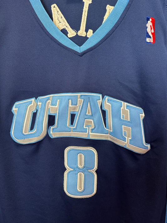 Utah Jazz #8 Deron Williams Size XL (52) Adidas basketball shirt jersey kit tee
