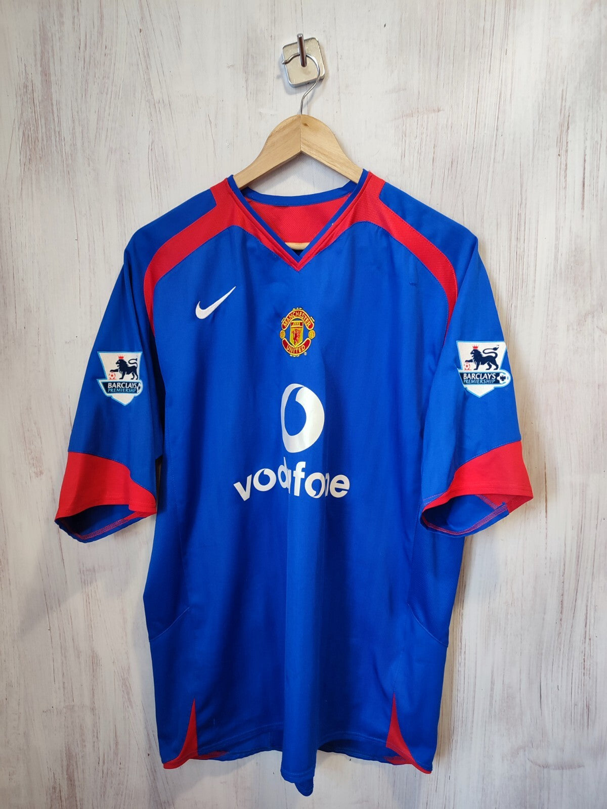 Manchester United 2005 2006 away Sz XL shirt jersey football soccer kit maillot