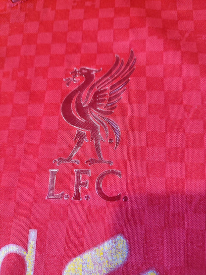FC Liverpool 2015 2016 home Sz S New Balance shirt soccer jersey football kit NB