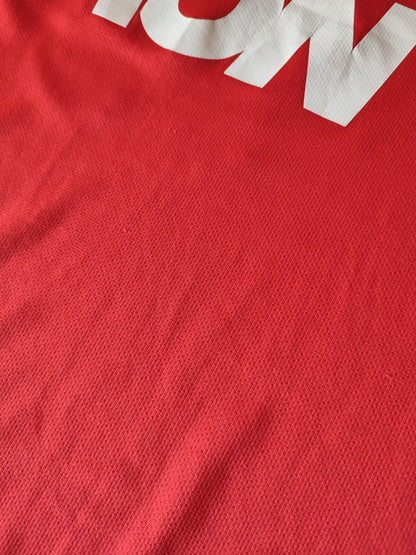 Manchester United 2010 2011 home Size M shirt jersey soccer football kit tee L/S