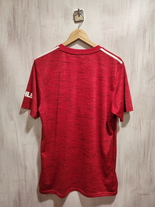 Manchester United 2020 2021 home Size L shirt jersey soccer football kit trikot