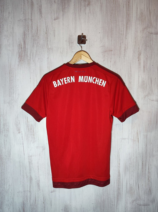 FC Bayern Munich 2015 2016 home Size S Adidas shirt jersey soccer kit football