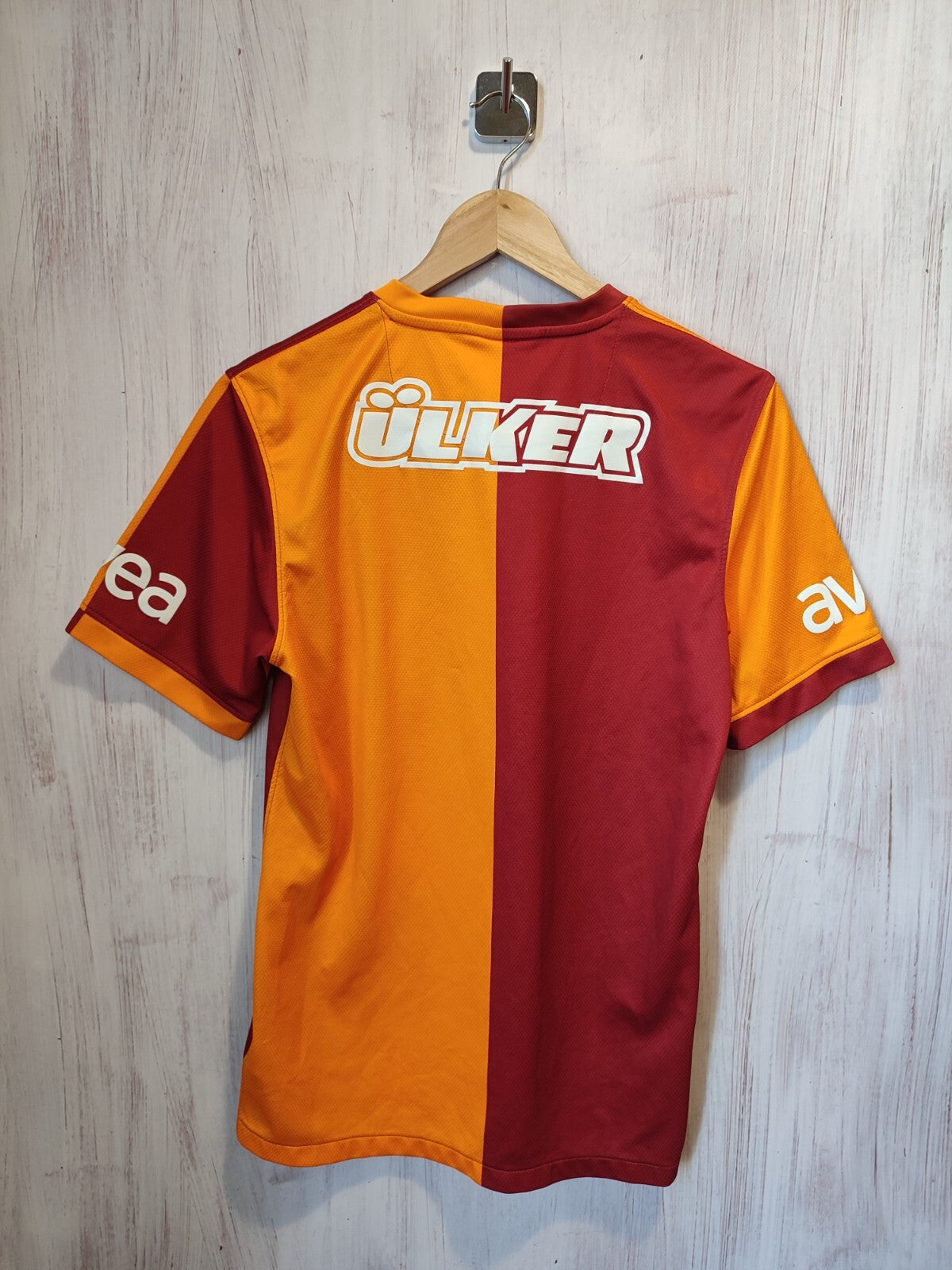 Galatasaray AS 2013 2014 home Sz S football shirt soccer jersey maillot kit tee